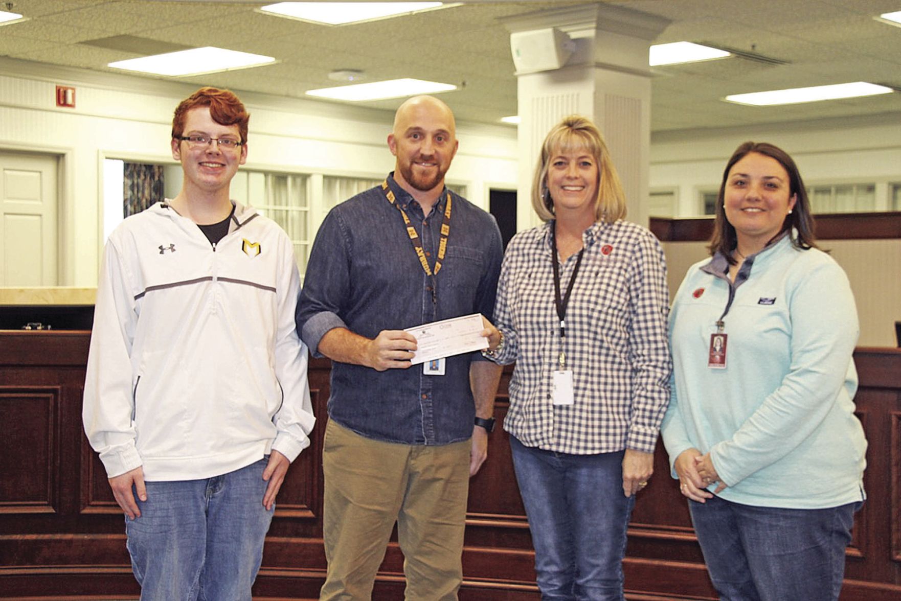 WMHS receives gift from MES